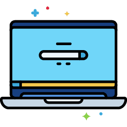 Illustration d’un ordinateur portable